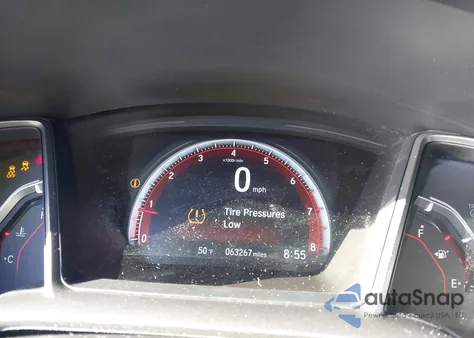 2018 Honda Civic Si из США, поврежденный, VIN 2HGFC1E54JH703417